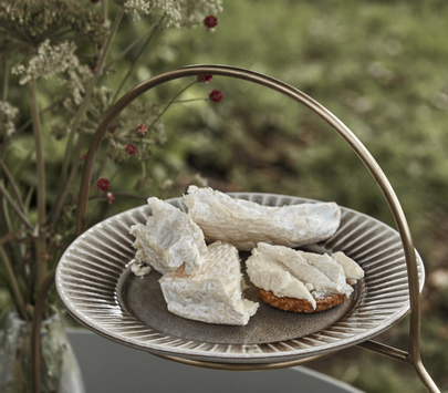 House Doctor Pleat Tallerken Grå-Brun Ø22 (151-206260245)