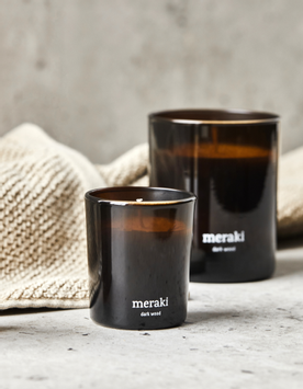 MERAKI Duftlys Dark Wood 2pk (151-366650301)