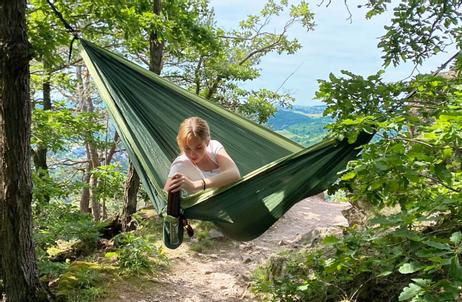 La Siesta Colibri-3.0 Reisehengekøye Single med oppheng, grønn (132-CLT17-49)