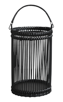 Chic Antique Lanterne Bambus Svart H25 (529-25050124)