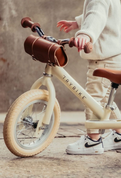 Trybike Sykkelveske Retro bag kunstskinn brun