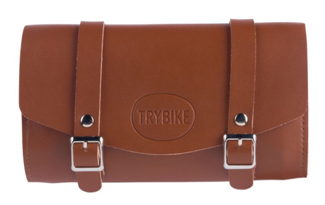 Trybike Sykkelveske Retro bag kunstskinn brun (789-30TBS200-BAG)