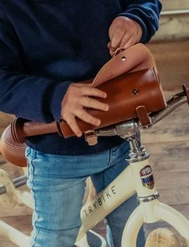 Trybike Sykkelveske Retro bag kunstskinn brun (789-30TBS200-BAG)