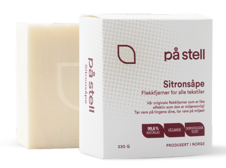 På Stell  Sitronsåpe Flekkfjerner 230g Bar