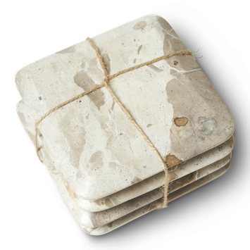 Jakobsdals Glassbrikker Marmor 4pk (786-N882402-12)