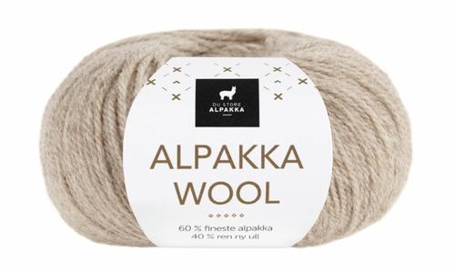 Du Store Alpakka Wool Lys-Beige-Melert 505, 50g