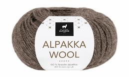 Du Store Alpakka Wool Brun-Melert 506, 50g