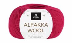 Du Store Alpakka Wool Valmuerød 521, 50g