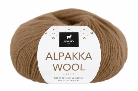 Du Store Alpakka Wool Nøttebrun 549, 50g (773-317-549)