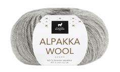 Du Store Alpakka Wool Lys-Grå-Melert 502, 50g