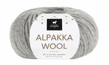 Du Store Alpakka Wool Lys-Grå-Melert 502, 50g (773-317-502)