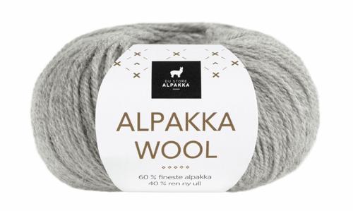 Du Store Alpakka Wool Lys-Grå-Melert 502, 50g (773-317-502)