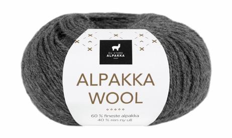 Du Store Alpakka Wool Mørk-Grå-Melert 503, 50g