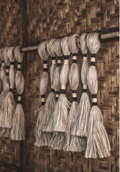 Jakobsdals Loom Veggdekor Jute 80x70