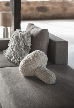 Jakobsdals Mushroom Bouclé-Pute Ull 35cm