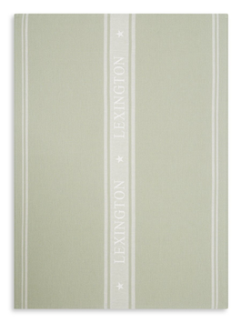 Lexington Icons Kjøkkenhåndkle Jacquard Sagegreen-White 50x70