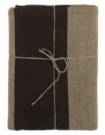 Gustav Ovland Cultra Duk Mørkebrun-stripet