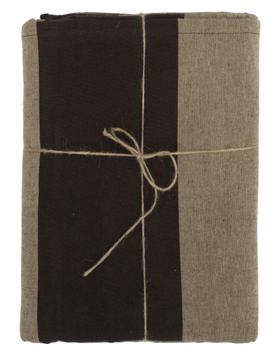 Gustav Ovland Cultra Duk Mørkebrun-stripet