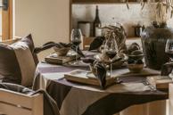 Gustav Ovland Cultra Duk Mørkebrun-stripet (479-118953,118954)