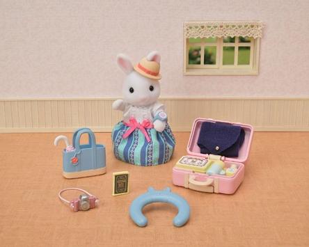 Sylvanian Families Reisesett Weekend Snøkanin Mamma (366-5641)