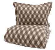 Borås Cotton Charlie Sengesett Flanell Beige (479-118774,118776,118778)