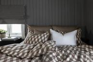 Borås Cotton Charlie Sengesett Flanell Beige (479-118774,118776,118778)