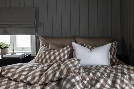 Borås Cotton Charlie Sengesett Flanell Beige (479-118774,118776,118778)