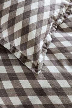 Borås Cotton Charlie Sengesett Flanell Beige (479-118774,118776,118778)