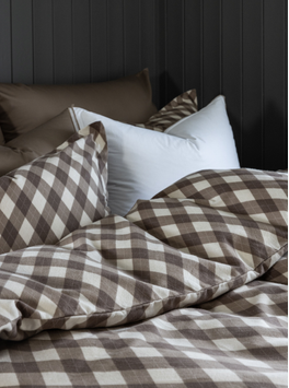 Borås Cotton Charlie Sengesett Flanell Beige (479-118774,118776,118778)