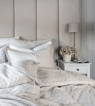 Borås Cotton Betty Sengesett Sateng Beige (479-118763,118765,118767)