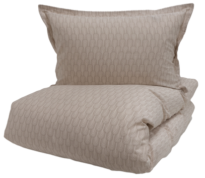 Borås Cotton Betty Sengesett Sateng Beige (479-118763,118765,118767)