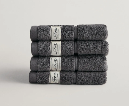 GANT Premium Håndkle Anchor Grey (589-852012403-143)