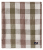 Lexington Checked Duk Oliven Lin-Bomull (588-12433002)