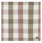 Lexington Checked Serviett Oliven Lin-Bomull (588-12433003-8061)