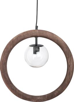 Lama Taklampe Liege Ring Brun Ø45