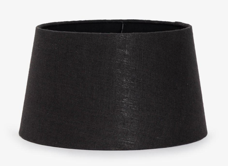 Lama Lampeskjerm Lin Svart