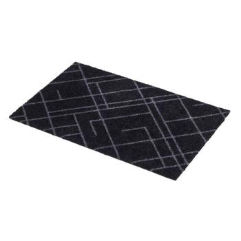 Tica Copenhagen Dørmatte Lines Svart-Grå 40x60 (424-100766)