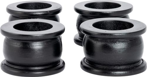Halvor Bakke Serviettringer Kuruma Svart 4pk (415-H51509)