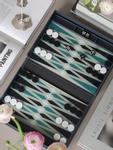 Printworks Brettspill Backgammon Blå (793-PW00682)