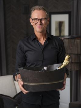 Halvor Bakke Champagnekjøler Kimberley Metall 50x30