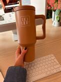 Liquide Tumbler Termoflaske Karamell 1.2L (LIQ-01-BROWN)