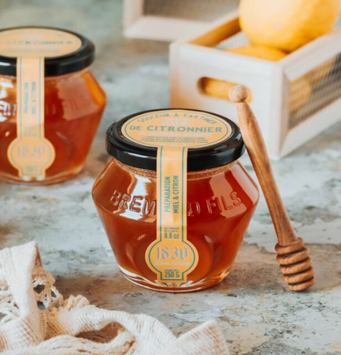 Olivenlunden 1830 Blomsterhonning med kandisert sitron_250g