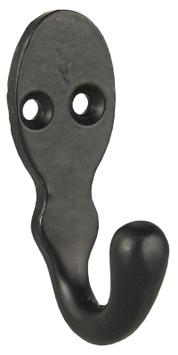 Ib Laursen Knagg Metall Sort H6