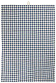 Ib Laursen Kjøkkenhåndkle Blå Rutet 50x70 (171-66109-39)