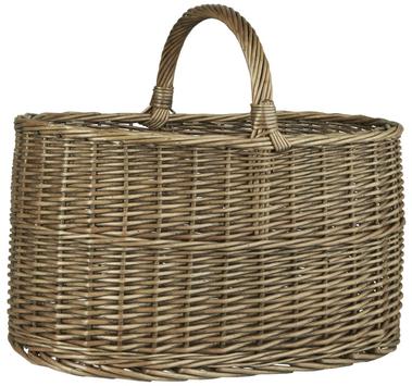 Ib Laursen Kurv Pilflett Oval 34x27 (171-29023-67)