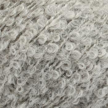 Drops Alpaca-Bouclé Mix-Lys Grå 5110 (797-10765110)