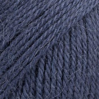 Drops Alpaca Uni-Mørk-Indigo 4305,  50g (797-10464305)