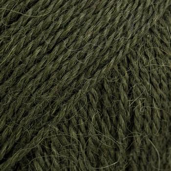 Drops Alpaca Uni-Mørk-Grønn 7895,  50g (797-10467895)