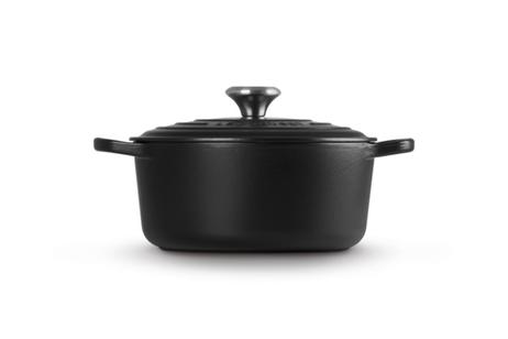 Le Creuset Støpejernsgryte Signature Matt-Sort 4, 2L (796-21177240000430)