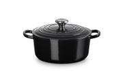 Le Creuset Støpejernsgryte Signature Black 4, 2L (796-21177241402430)